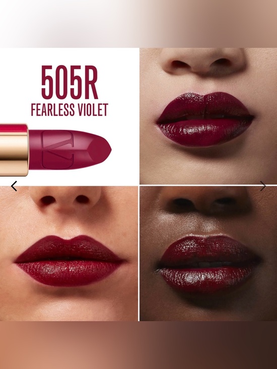 Valentino Other - Valentino Rosso Satin Lipstick - Fearless Violet 505R - NIB